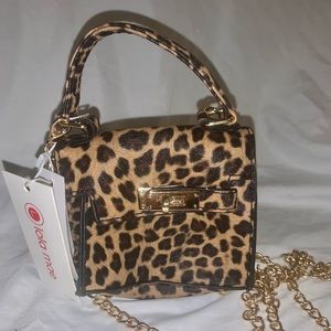 Leopard print mini purse from Fashionova